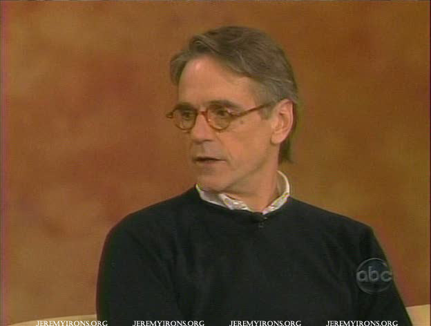 Watch Jeremy Irons on The View!